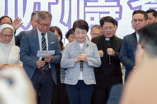 台中城市祈禱會 盧市長感恩教會策盟攜手團結讓台中更好