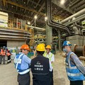 中市環保局長親率隊現勘中火燃氣機組 要求台電全面停機嚴格檢查