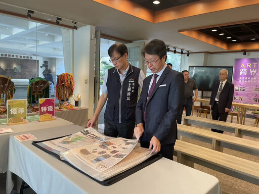 中市教育局善用科技推展教育 大甲高中「LED教育電視牆」啟用