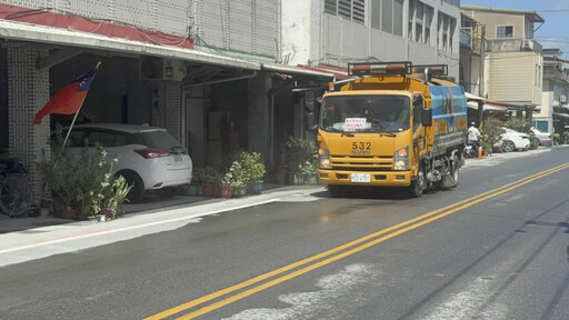 中市環保局跨縣市支援 花蓮光復災區清淤加速環境復原