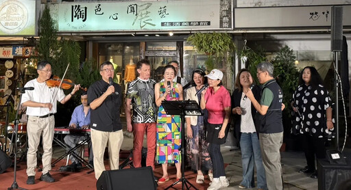 「中秋月光爵士音樂市集」登場 東海藝術街商圈夜晚化身最浪漫音樂街區