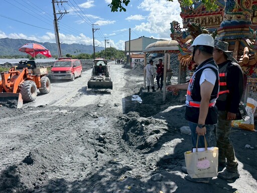 曙光初現!中市建設局持續馳援花蓮 清淤搶通助災區重現希望