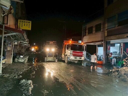 中市建設局日夜馳援花蓮災區 災民動容：怎能不愛台中隊