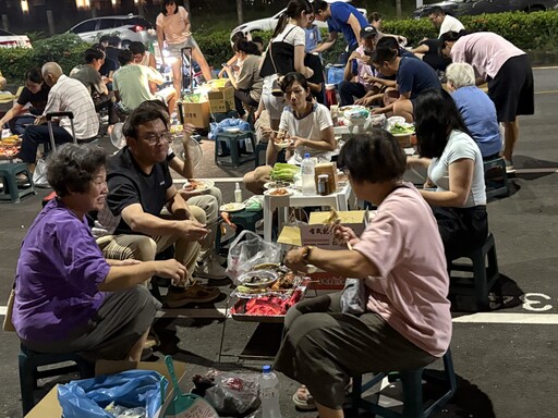 台南市歸仁區沙崙里 中秋烤肉防疫同樂