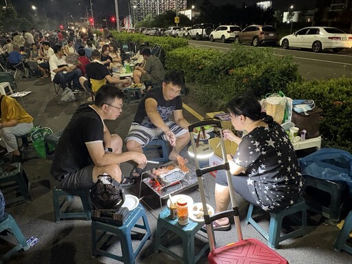 台南市歸仁區沙崙里 中秋烤肉防疫同樂