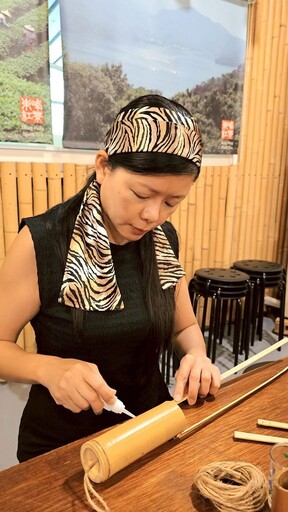 南投縣日月潭茶文化推廣協會舉辦「竹花器」手作DIY研習課程