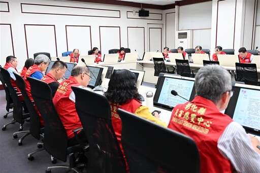 彰化縣鳳凰颱風第1次防颱整備應變會議 九項裁示加強防颱