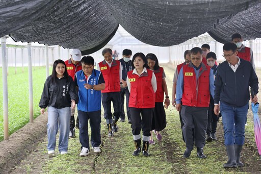 鳳凰颱風來襲 張麗善縣長關心稻米及蔬菜採收情形