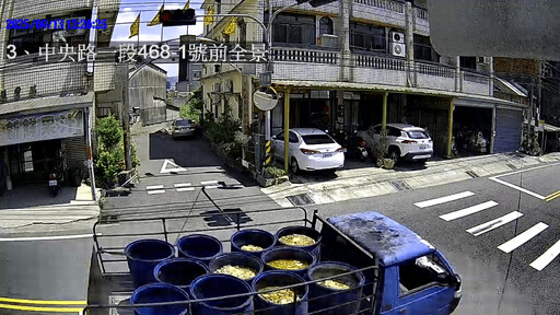 廚餘車廚餘桶未加蓋恐影響環境衛生 中市環保局加強廚餘載運稽查及法令宣導