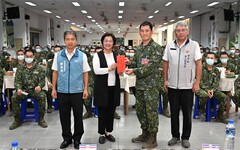 彰化縣長王惠美前往台南大內營區探視彰化子弟兵 勉勵立定志向、積極進取