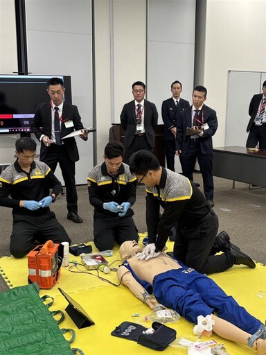 彰縣消防赴日參訪 提升緊急救護能力