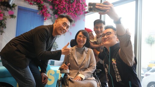 基隆公益快閃為社福拉票 立委林沛祥邀民眾投下愛心