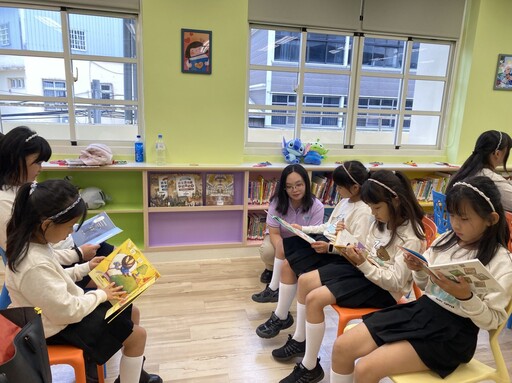 美好的教育禮物! 第198所「玉山圖書館」落腳中市清水槺榔國小