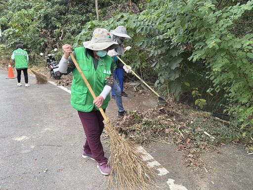 水上鄉三界埔清潔新氣象 打造宜居環境