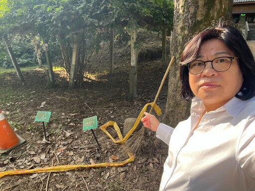王美惠爭取經費獲農業部承諾 嘉義樹木園1500萬修復缺口解套