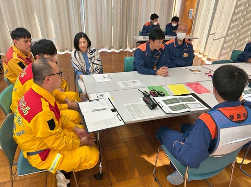 基隆特搜隊赴日進修！紀律×技術×體能 全面強化火災搶救戰力