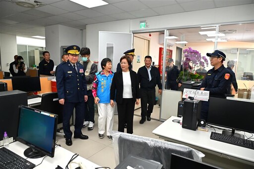 北斗分局田尾分駐所落成啟用 投入4,853萬 用心守護鄉親安全