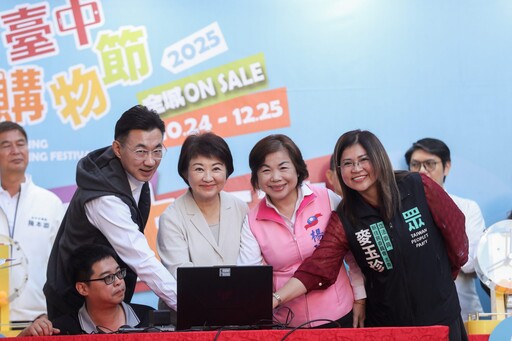 台中購物節月月抽百萬! 盧市長現身廟東商圈 親抽3位「百萬級幸運兒」