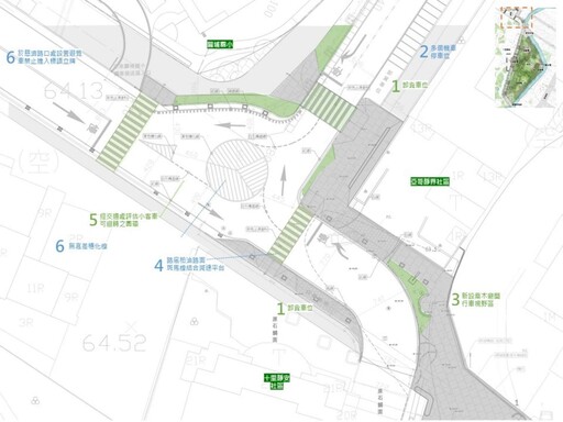 竹市龍山東路交通改善工程決標 長春公園12月開放完工區域、3月全區開放