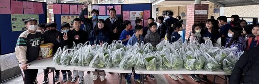 種有機蔬菜回饋社會 新北青農推食農教育