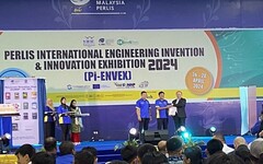 馬來西亞PiENVEX國際工程創新發明展奪金 龍華科大林宗新團隊發光