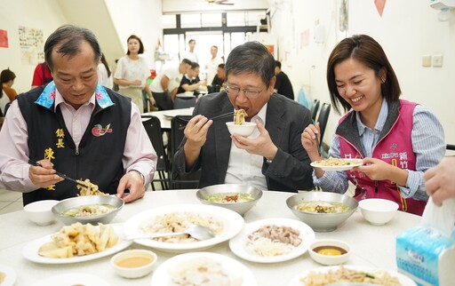 實際行動力挺國民美食 楊文科歡迎全民來竹縣大啖客家粄條