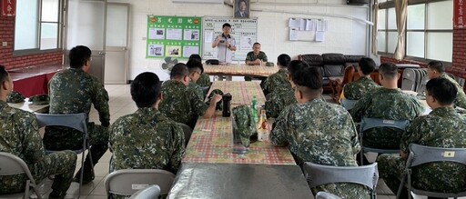 歡送入營 軍友服務宣導 宜蘭軍服站全力以赴