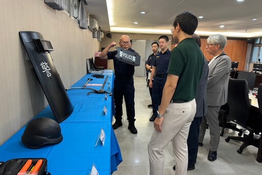 韓國警察總署參訪基四警分局深化國際交流