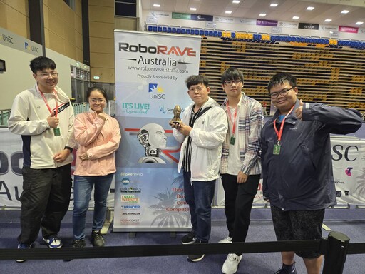 台灣學生在2024 Roborave澳洲國際機器人競賽取得佳績