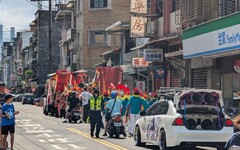 和平島王船陸上巡江祈福 基二警交管繞境圓滿順利