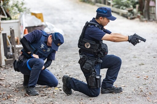 花蓮警察分局舉辦 警察自救互救急救訓練 全面強化員警自救能力