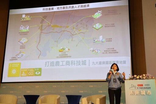 張麗善縣長受邀出席「2024天下城市高峰論壇」 分享雲林在AI科技與永續的推動成果