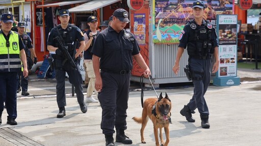 2024大稻埕夏日節 七夕最終場 警犬 特警齊上陣 大同警提醒3要訣防踩踏保平安