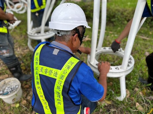 河濱公園設施失竊 新北導入科技管理加強防竊