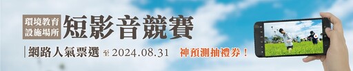 環境教育設施場所短影音競賽 參與投票抽「神預測獎」500元現金禮券