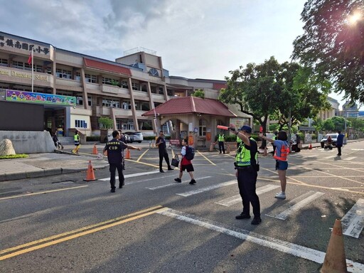 新學期開學 斗六警啟動護童專案 家長放心