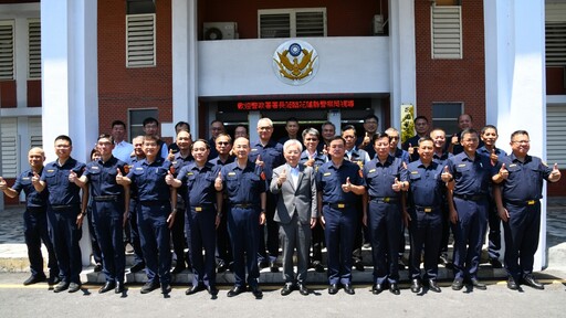 警政署長張榮興親赴花蓮慰勉員警救災辛勞 頒發獎勵金肯定打詐及交通 治安工作成效