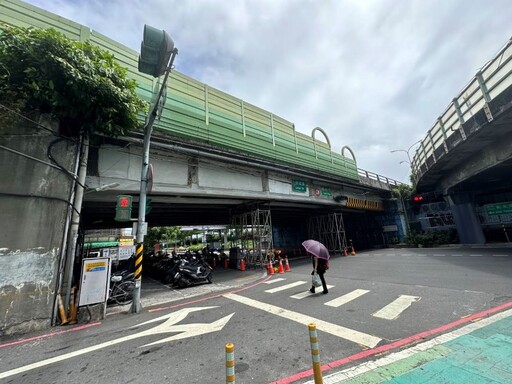 永和福和橋預力梁更換 橋下環河東路9/12起調撥雙向通行