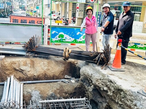 改善台中大雅中山北路淹水 雨水下水道工程明年4月完工