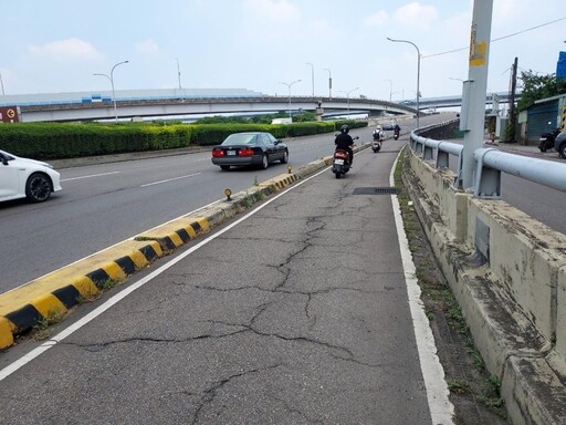 華江橋道路改善換LED路燈 9/24起夜間分階段封道