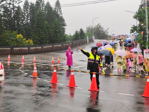 我金山我驕傲 開跑 金山警結合地方辦理反詐 交通宣導