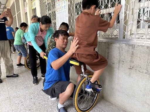 鼓勵特教生專注勇敢追夢 竹縣第七屆獨輪車訓練開課囉！