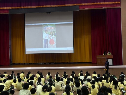 北投波麗士前進校園 交通安全及犯罪預防宣導