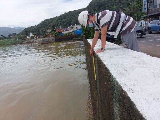 豪雨重創北海岸 侯友宜指示水利建造物勘查工作即刻啟動