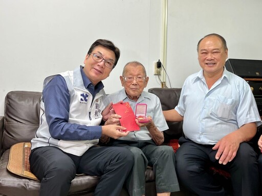 102歲人瑞愛喝咖啡 林鏡鑾長壽秘訣逗樂大家