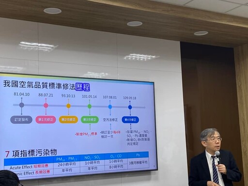 環境部空污與噪音管制改善成功 泰方擬複製成功經驗