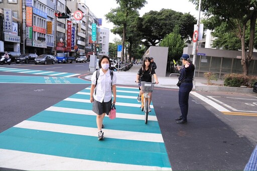 中市鐵腕交通事故下降38 % 盧秀燕視察易肇事路口