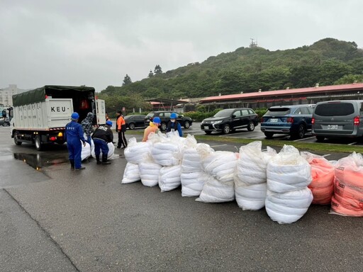 視察鈺洲啟航輪應變措施 侯：防範海洋污染