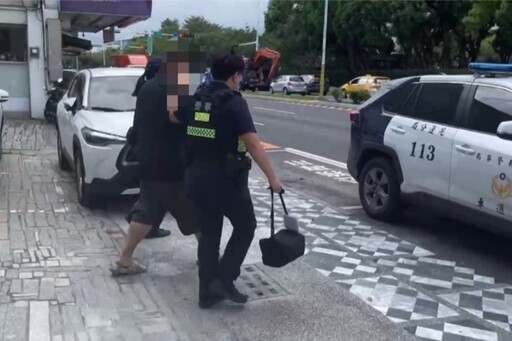 懸掛偽造車牌遭警盤查 花警起獲毒品咖啡包依法送辦