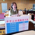 電費三年漲四次 中市議員黃馨慧憂公共運輸成本大增漲價